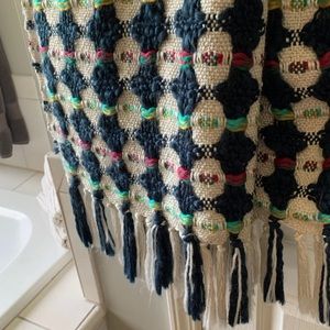 Anthropologie throw blanket